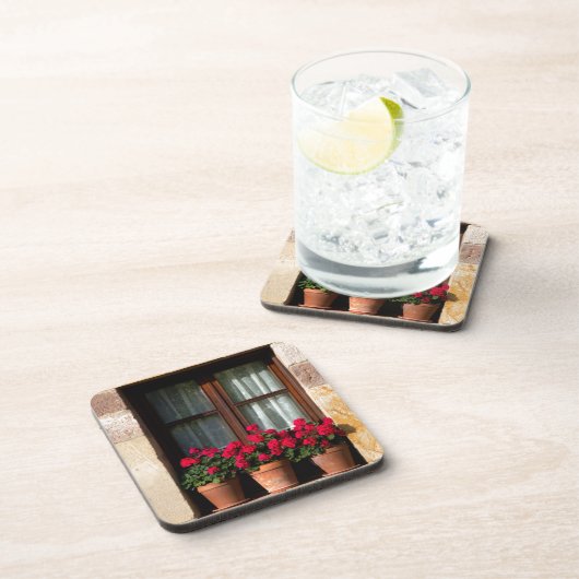 Fensterheber in Blume Getränkeuntersetzer (Rechte Seite)