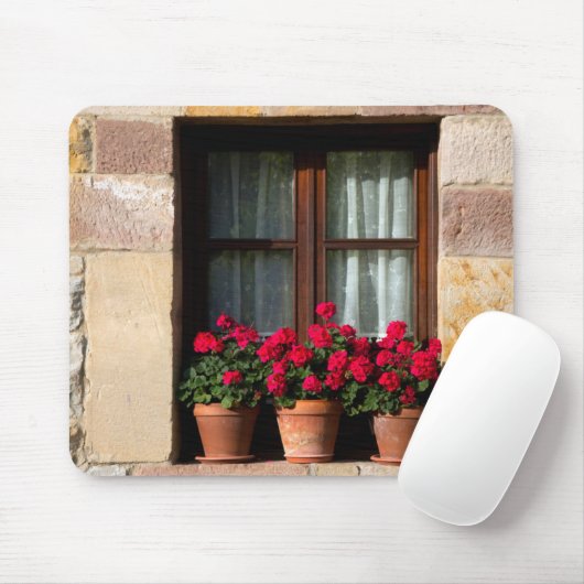 Fensterheber in Blume Mousepad (Mit Mouse)