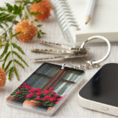 Fensterheber in Blume Schlüsselanhänger (Vorderseite rechts)