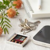 Fensterheber in Blume Schlüsselanhänger (Seite)