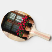 Fensterheber in Blume Tischtennis Schläger (Seitenansicht)