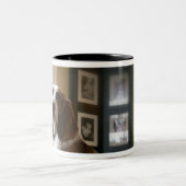 Fensterhund Zweifarbige Tasse (Mittel)