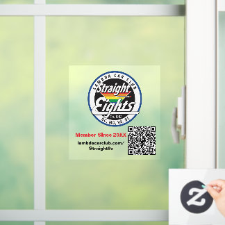 Fensterklammer 5 x 5 fensteraufkleber