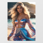 Fensterklammer Fensteraufkleber (Blatt)