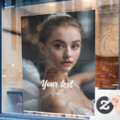 Fensterklammer Fensteraufkleber (Café-Fenster)