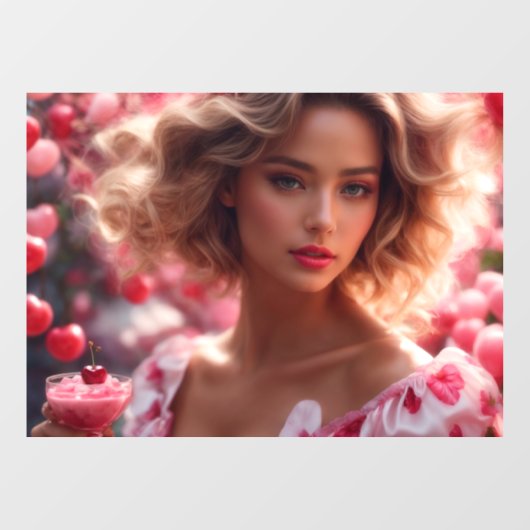 Fensterklammer Fensteraufkleber (Blatt)