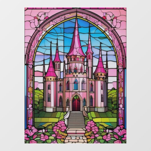 Fensterklammer Fensteraufkleber (Blatt)