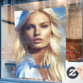 Fensterklammer Fensteraufkleber (Café-Fenster)