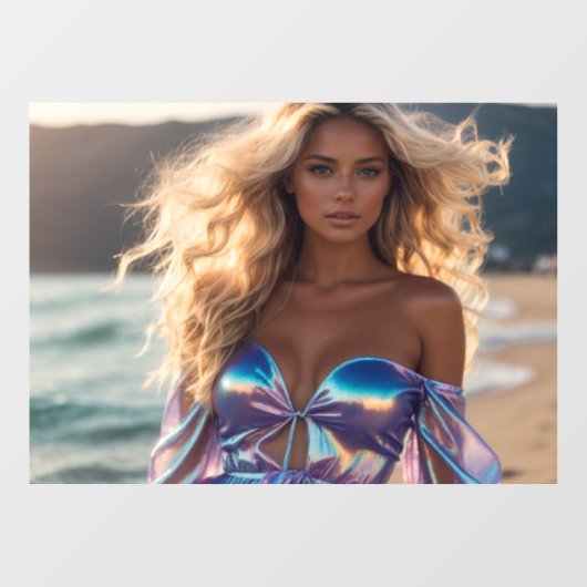 Fensterklammer Fensteraufkleber (Blatt)