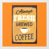 Fensterklammer Fensteraufkleber (Blatt)