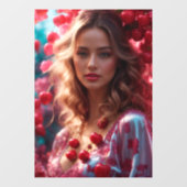 Fensterklammer Fensteraufkleber (Blatt)