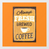 Fensterklammer Fensteraufkleber (Blatt)