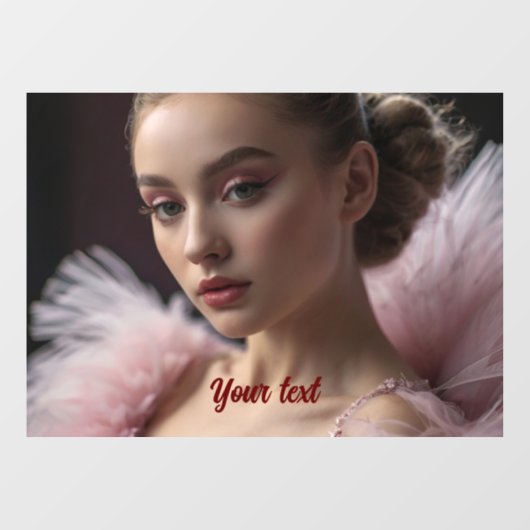 Fensterklammer Fensteraufkleber (Blatt)