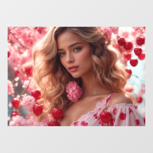 Fensterklammer Fensteraufkleber (Blatt)