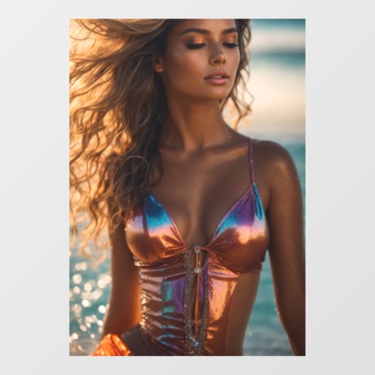 Fensterklammer Fensteraufkleber (Blatt)