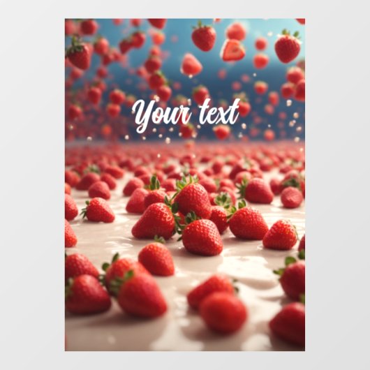 Fensterklammer Fensteraufkleber (Blatt)