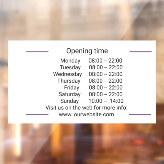 Fensterklammer Fensteraufkleber (Blatt 2)