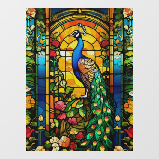 Fensterklammer Fensteraufkleber (Blatt)