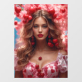 Fensterklammer Fensteraufkleber (Blatt)