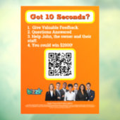 Fensterklammer Fensteraufkleber (Blatt 3)