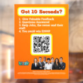 Fensterklammer Fensteraufkleber (Blatt 2)