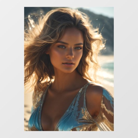 Fensterklammer Fensteraufkleber (Blatt)