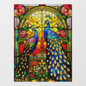 Fensterklammer Fensteraufkleber (Blatt)