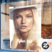 Fensterklammer Fensteraufkleber (Café-Fenster)