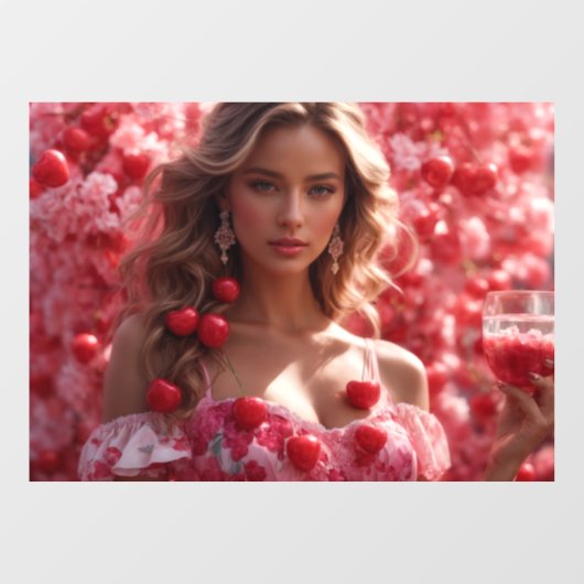 Fensterklammer Fensteraufkleber (Blatt)