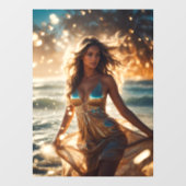 Fensterklammer Fensteraufkleber (Blatt)