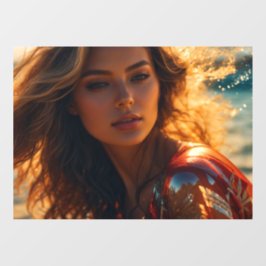 Fensterklammer Fensteraufkleber