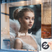 Fensterklammer Fensteraufkleber (Café-Fenster)