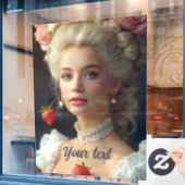 Fensterklammer Fensteraufkleber (Café-Fenster)