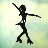 Fensterklammer für Roller-Skaten Fensteraufkleber (Blatt 3)