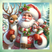 Fensterklammer für Santa und Companies Fensteraufkleber (Blatt 3)