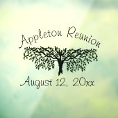 Fensterklammer - Oak Tree und Ereignisnamendatein Fensteraufkleber (Blatt 3)