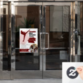 Fensterklammern für Selbstverteidigungsklassen von Fensteraufkleber (Büro Tür)