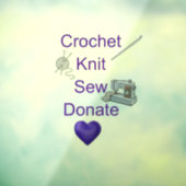 Fensterklemme Fensteraufkleber (Blatt 3)