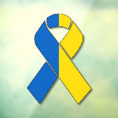 Fensterklemme für die Unterstützung der Ukraine Fensteraufkleber (Blatt 3)