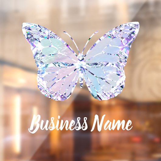 Fensterklemme für Schmetterlinge Fensteraufkleber (Blatt 2)