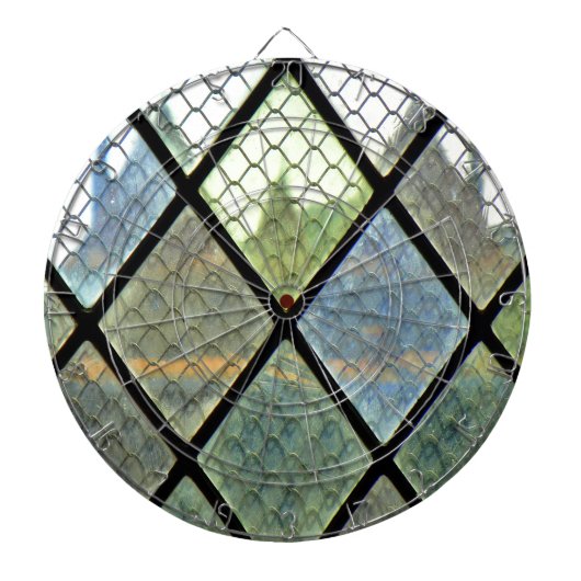 Fensterkunst Dartscheibe (vorne)