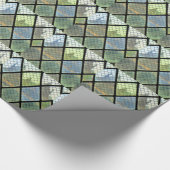 Fensterkunst Geschenkpapier (Ecke)