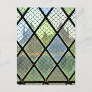 Fensterkunst Postkarte