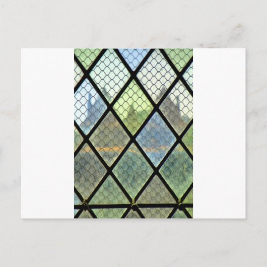 Fensterkunst Postkarte (Vorderseite)