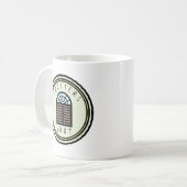 Fensterläden geschlossen! kaffeetasse (Vorderseite Links)