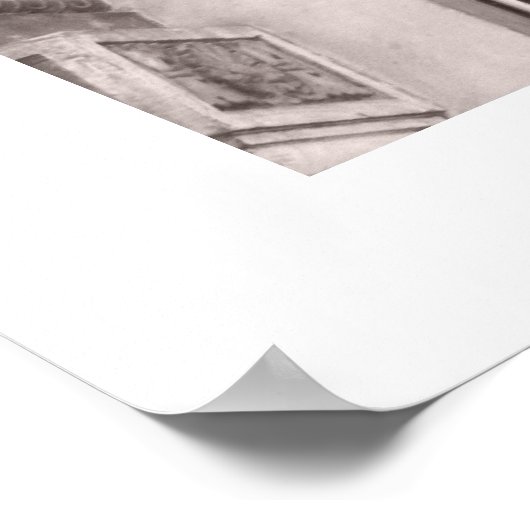 Fensterladen Poster (Ecke)