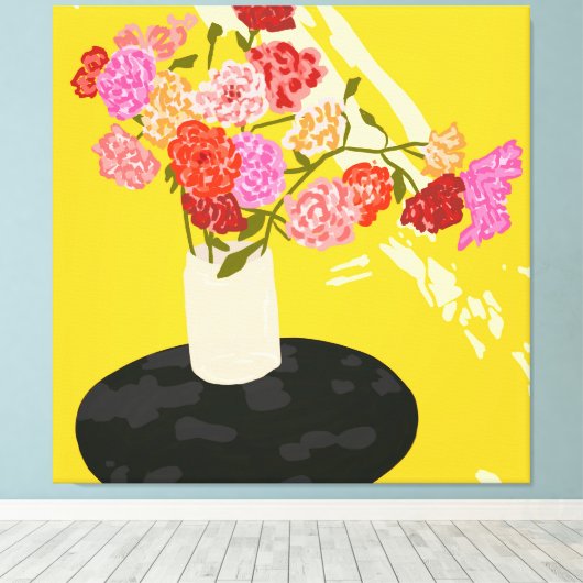 Fensterleuchte Leinwanddruck (Insitu (Holzboden))