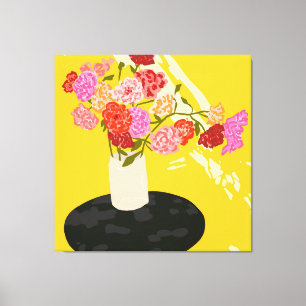 Fensterleuchte Leinwanddruck