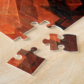 Fensterlicht Moderne geometrische Quadrate Abstrak Puzzle (Seite)