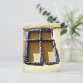 Fensterquadrat Postkarte (Stehend Vorderseite)